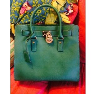 Large Authentic Michael Kors Hamilton Tote