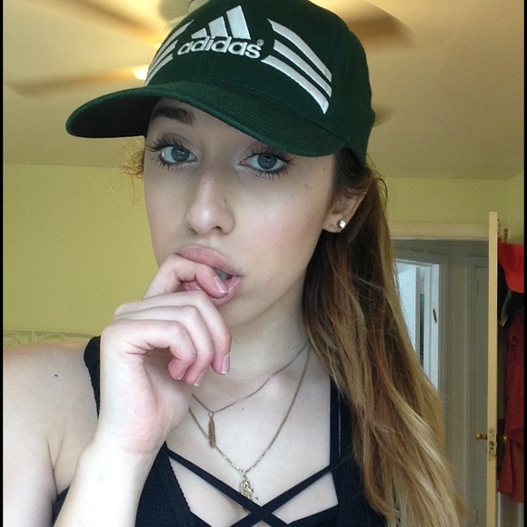 Dark Green Adidas Baseball Cap