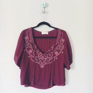 Abercrombie & Fitch Bohemian Top