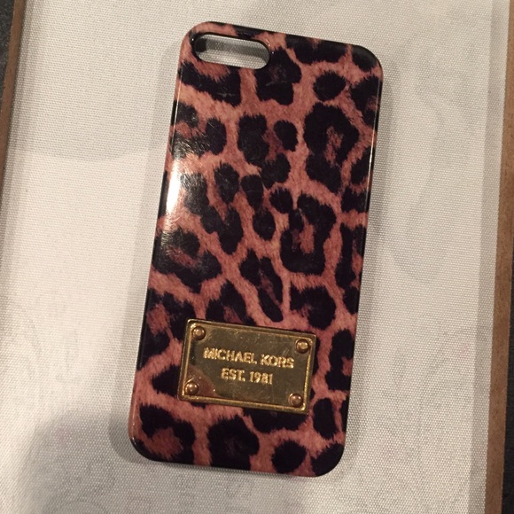 Leopard Michael kors phone case