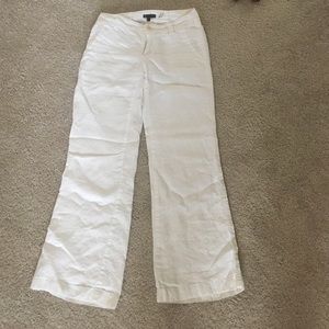 White Linen Pants