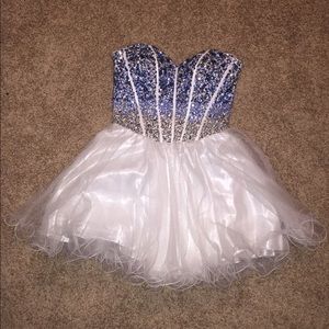 Ombre Homecoming Dress