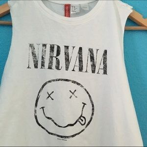 Nirvana graphic tank