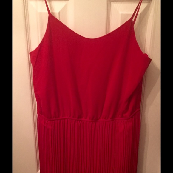 Pleated Maxi