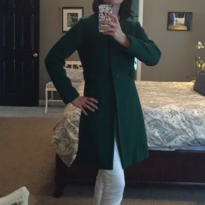 Banana Republic Dk green coat