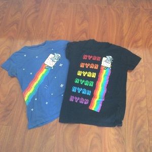 2 Nyan Cat Shirts