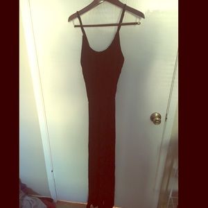 💥NWOT Black maxi dress💥