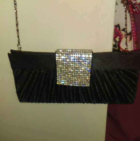 Very small black purse