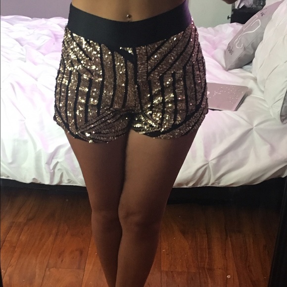 Sparkly shorts
