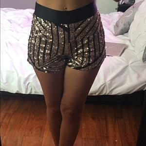 Sparkly shorts
