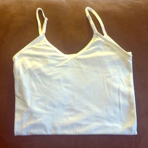 White v neck camisole