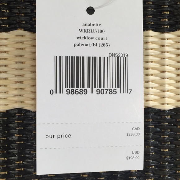 Kate Spade Anabette Straw Tote - Picture 4 of 5