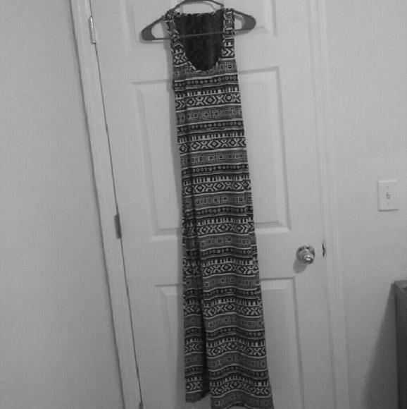 Black and white dress