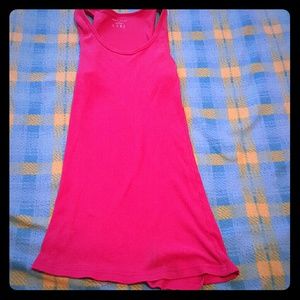 Pink tank top