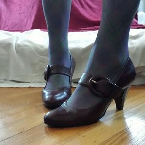 Attention dark red Mary Janes *FREE* w purchase