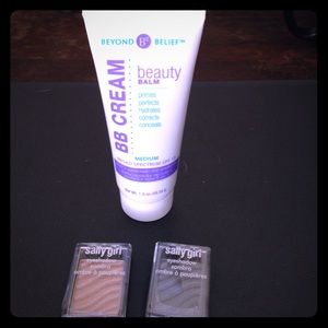 Bob cream and sally girl eye shadow