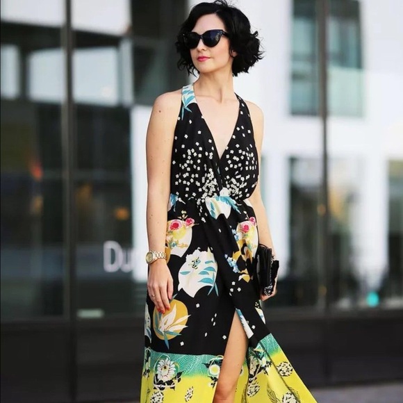 NWT Zara Floral Midi