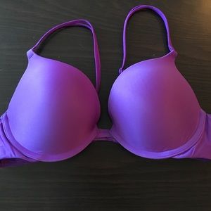 Royal Purple Victoria's Secret push up 💜
