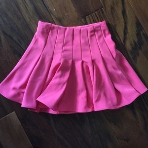 H&M pink skater skirt