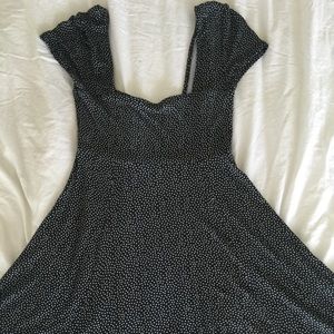 OU Capped Sleeve Skater Dress