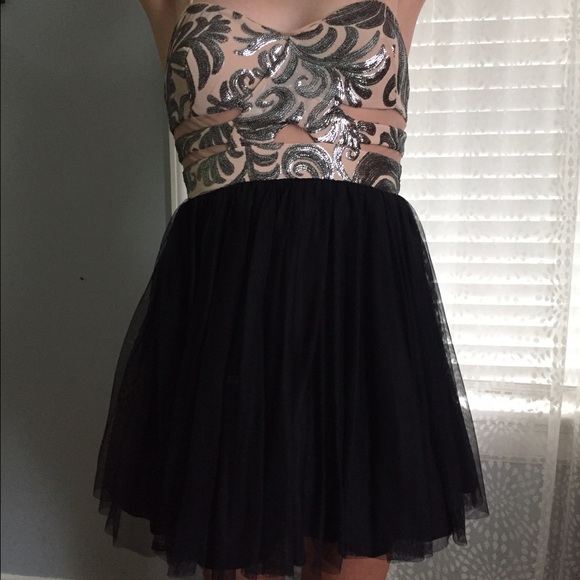 Blondie Nites By Stacy Sklar Homecoming Dress