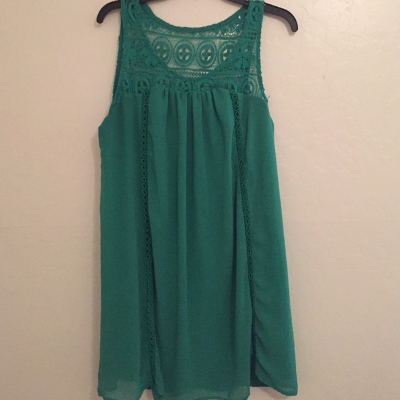 Green dress