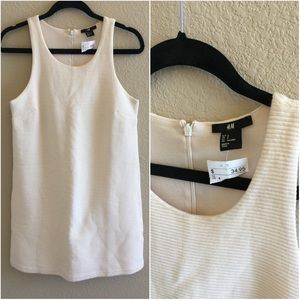 $6 SALE: Ribbed H&M Cream Dress