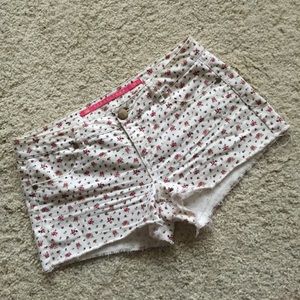 Floral Shorts: Tinsel
