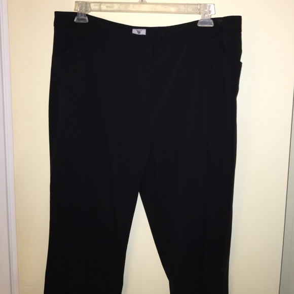 Worthington black dress pants.  18W