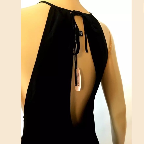 NWT BLACK VICTORIA SECRET GOWN - Picture 4 of 4