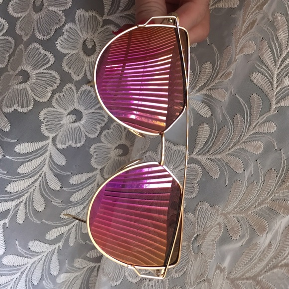 🍇CASE INCLUDED-Orangish-Purple Mirror Cross Wire - Picture 3 of 4