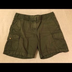Olive Cargo Short