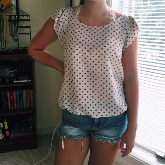 Zara Polka Dot shirt