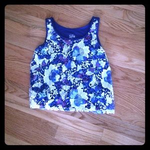 Justice lace crop top