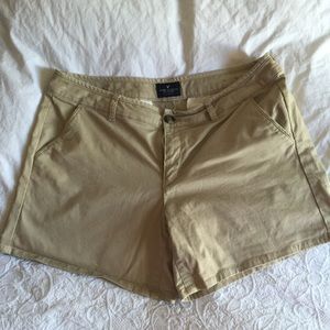 American Eagle Outfitters Midi Stretch Shorts