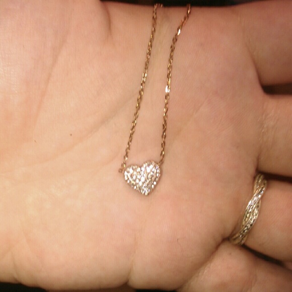 Michael Kors rose gold necklace