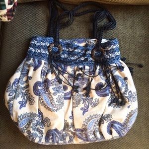 Blue purse
