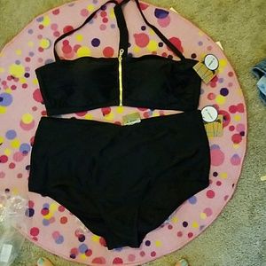 NWT black bikini