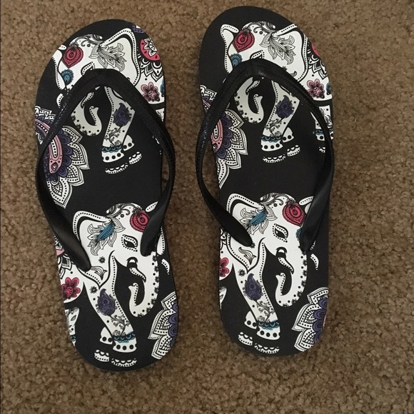 Five and below flip flops never wore