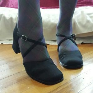 Unlisted black cloth Mary Janes *FREE* w purchase