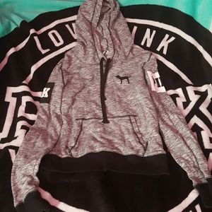 Pink victoria secret hoodie