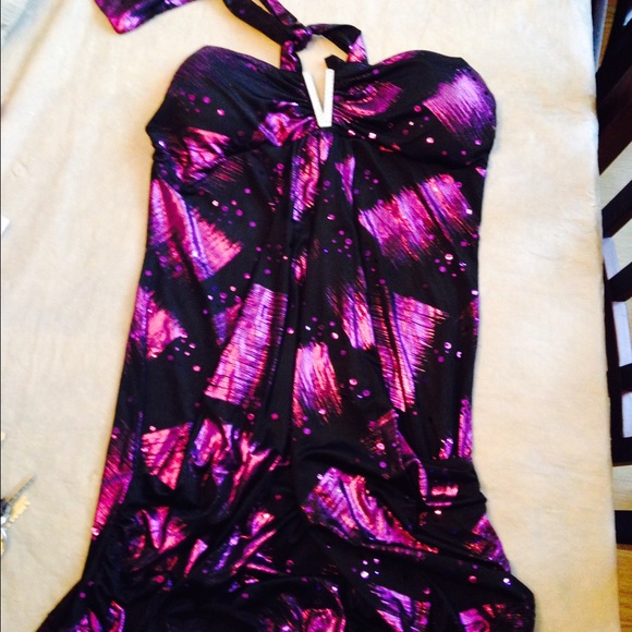 Purple dress