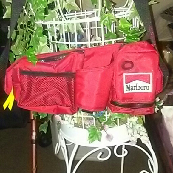Marlboro fanny pack w/cup holer & more
