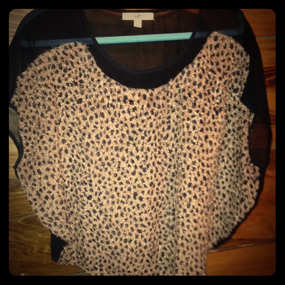 Leopard print tunic