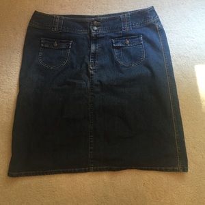 Liz Claiborne denim skirt