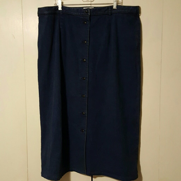 Westbound II Denim Maxi Skirt