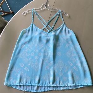 Hollister Cross Strap Tank Top