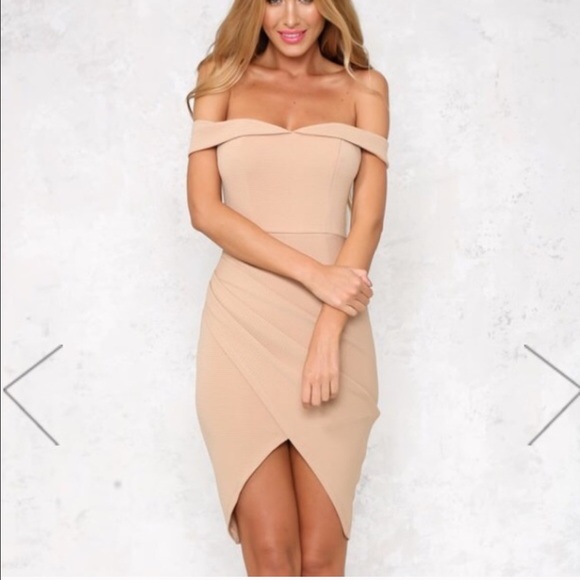 Hello Molly Nude dress