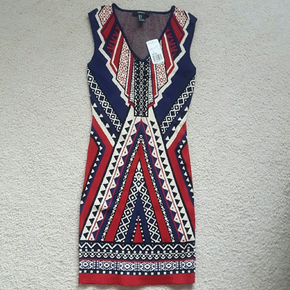 Geometric Bodycon Dress