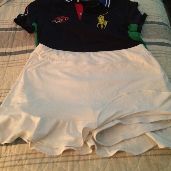 White skort, RLPolo, size M/M